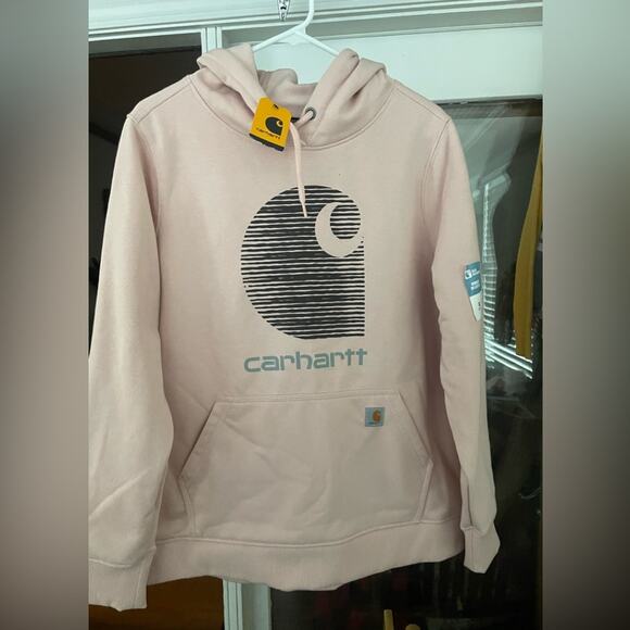 Carhartt Rain Defender relaxed fit hooded sweatshirt - Picture 1 of 14